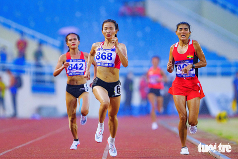 Các môn Olympic, Asiad sẽ được ưu tiên tổ chức kể từ SEA Games 33 - Ảnh: NAM TRẦN Nguyễn Thị Oanh (868) là niềm hy vọng vàng của điền kinh Việt Nam tại SEA Games 32 - Ảnh: NAM TRẦN