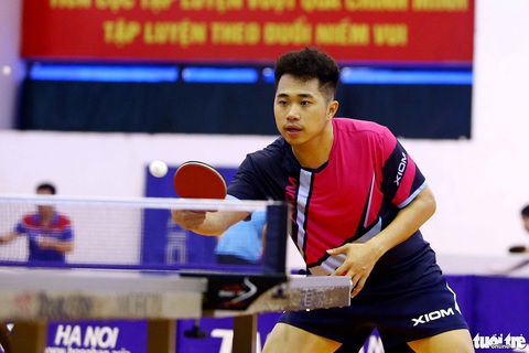 Các môn Olympic, Asiad sẽ được ưu tiên tổ chức kể từ SEA Games 33 - Ảnh: NAM TRẦN Bóng bàn là môn mà một số quốc gia Đông Nam Á đã đạt trình độ châu lục và thế giới. Trong ảnh là VĐV Nguyễn Đức Tuân - HCV đơn nam SEA Games 31 - Ảnh: NAM TRẦN