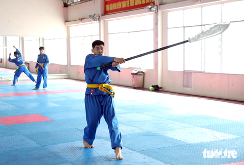 Vovinam Campuchia luyện công tại Việt Nam chờ lấy HCV SEA Games - Ảnh 9. Vovinam Campuchia luyện công tại Việt Nam chờ lấy HCV SEA Games - Ảnh 9.