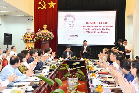 Ra mắt trang thông tin đặc biệt về Tổng bí thư Nguyễn Văn Linh, khơi dậy tinh thần nói và làm - Ảnh 1. Ra mắt trang thông tin đặc biệt về Tổng bí thư Nguyễn Văn Linh, khơi dậy tinh thần nói và làm - Ảnh 1.
