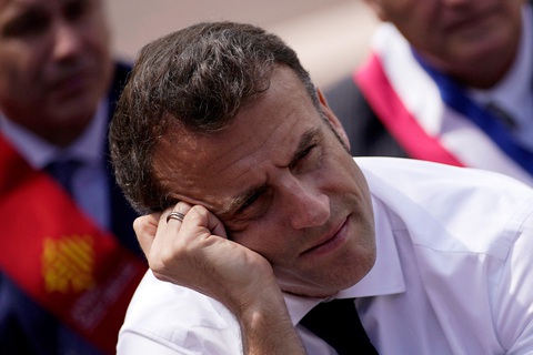 Ông Macron cảnh báo phe đối lập có thể lên nắm quyền ở Pháp - Ảnh 1. Ông Macron cảnh báo phe đối lập có thể lên nắm quyền ở Pháp - Ảnh 1.