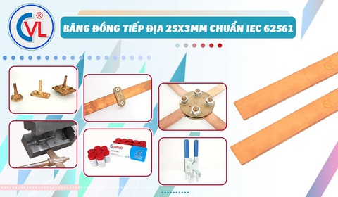 Vì sao băng đồng tiếp địa 3 x 25 mm CVL được ưa chuộng? - Ảnh 1. Vì sao băng đồng tiếp địa 3 x 25 mm CVL được ưa chuộng? - Ảnh 1.