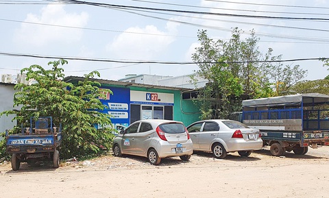 Trung tâm dạy nghề lái xe Sài Gòn ở TP Biên Hòa bị tố gian lận - Ảnh: H.M. Trung tâm dạy nghề lái xe Sài Gòn ở TP Biên Hòa bị tố gian lận - Ảnh: H.M.