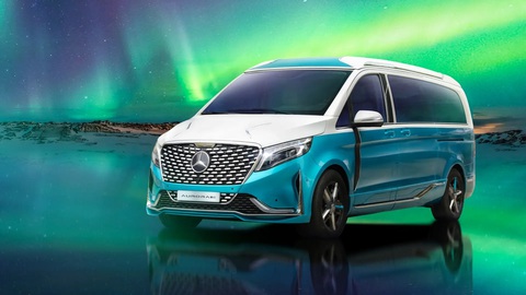 Mercedes-Maybach bản van cho triệu phú: Màn hình khổng lồ, ghế như ngai vàng, sàn đá cẩm thạch - Ảnh 1. Mercedes-Maybach bản van cho triệu phú: Màn hình khổng lồ, ghế như ngai vàng, sàn đá cẩm thạch - Ảnh 1.