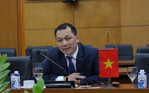 Thứ trưởng Bộ Công Thương Đặng Hoàng An làm chủ tịch EVN - Ảnh 1. Thứ trưởng Bộ Công Thương Đặng Hoàng An đảm nhiệm vị trí chủ tịch EVN - Ảnh: BCT