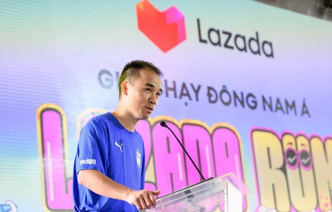Lộ diện 4 ‘chân chạy’ xuất sắc giành được tấm vé tham dự chung kết Lazada Run tại Singapore - Ảnh 10. Ông Đặng Anh Dũng - Phó Tổng giám đốc Lazada Việt Nam.