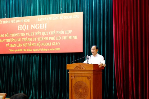 Bộ Ngoại giao hỗ trợ xây dựng chiến lược đối ngoại cho TP.HCM - Ảnh 2. Bộ Ngoại giao hỗ trợ xây dựng chiến lược đối ngoại cho TP.HCM - Ảnh 2.