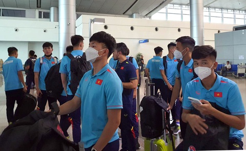 U22 Việt Nam lên đường sang Campuchia dự SEA Games - Ảnh 5. U22 Việt Nam lên đường sang Campuchia dự SEA Games - Ảnh 5.