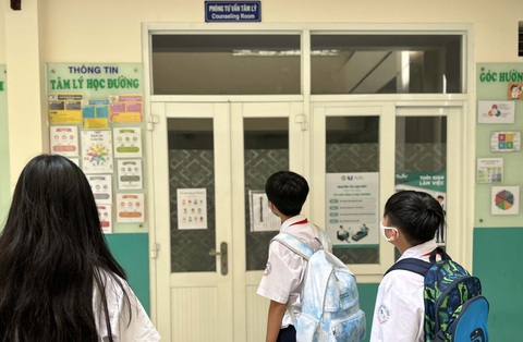 Phòng tư vấn tâm lý trong Trường THCS Nguyễn Du, quận 1, TP.HCM - Ảnh: MỸ DUNG Phòng tư vấn tâm lý trong Trường THCS Nguyễn Du, quận 1, TP.HCM - Ảnh: MỸ DUNG