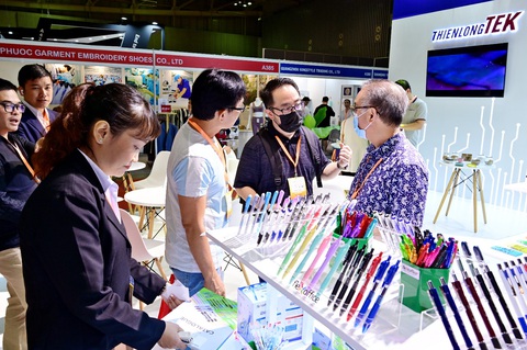 Thiên Long kết nối hàng trăm nhà mua hàng quốc tế tại Global Souring Fair 2023 - Ảnh 2. Thiên Long kết nối hàng trăm nhà mua hàng quốc tế tại Global Souring Fair 2023 - Ảnh 2.