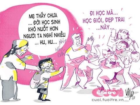 Đời học sinh khó nuốt vì bạo lực học đường? - Ảnh 1. Đời học sinh khó nuốt vì bạo lực học đường? - Ảnh 1.