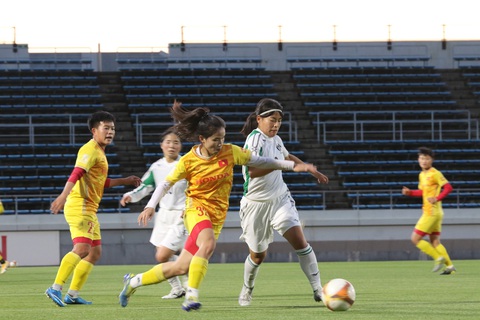 Tuyển nữ Việt Nam hòa 0-0 trong trận giao hữu cuối cùng tại Nhật - Ảnh 1. Tuyển nữ Việt Nam hòa 0-0 trong trận giao hữu cuối cùng tại Nhật - Ảnh 1.