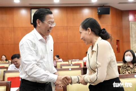 Chủ tịch Phan Văn Mãi: Phấn đấu có đội ngũ cán bộ, công chức phường xã vượt trội, xuất sắc - Ảnh 1. Chủ tịch Phan Văn Mãi: Phấn đấu có đội ngũ cán bộ, công chức phường xã vượt trội, xuất sắc - Ảnh 1.