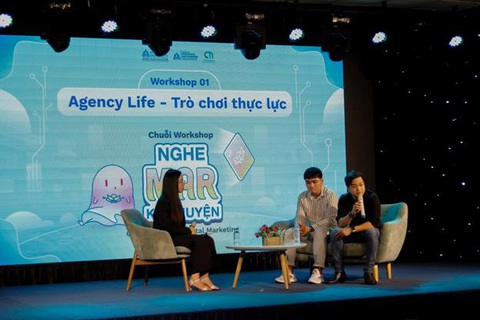 Ngành Marketing sẽ thu hút nhiều sinh viên - Ảnh 2. Workshop về ngành marketing tại HSU. Ảnh: HSU