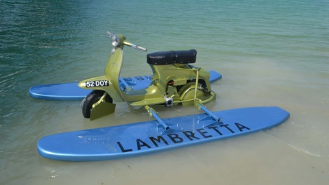Lambretta lội nước duy nhất thế giới giá khởi điểm hơn 200 triệu đồng - Ảnh 1. Lambretta lội nước duy nhất thế giới giá khởi điểm hơn 200 triệu đồng - Ảnh 1.