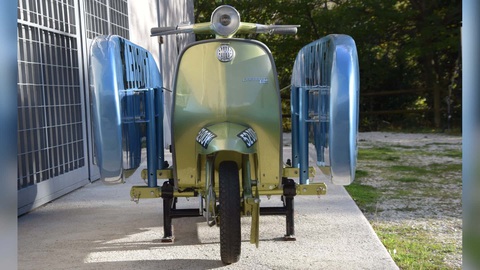 Lambretta lội nước duy nhất thế giới giá khởi điểm hơn 200 triệu đồng - Ảnh 4. Lambretta lội nước duy nhất thế giới giá khởi điểm hơn 200 triệu đồng - Ảnh 4.