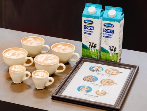 Sữa tươi thanh trùng Vinamilk đồng hành cùng barista tại VNLC 2023 - Ảnh 1. Sữa tươi thanh trùng Vinamilk đồng hành cùng barista tại VNLC 2023 - Ảnh 1.