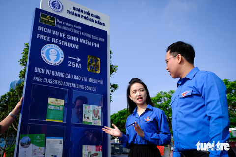 288 cơ sở trung tâm Đà Nẵng mở cửa nhà vệ sinh phục vụ du khách - Ảnh 4. 288 cơ sở trung tâm Đà Nẵng mở cửa nhà vệ sinh phục vụ du khách - Ảnh 4.