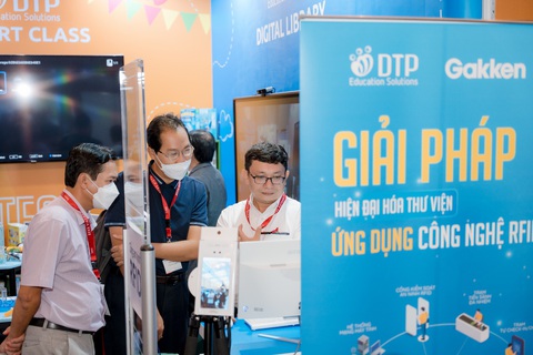 DTP ra mắt giải pháp lớp học thông minh DTP S-Class và thư viện số D-Lib - Ảnh 4. DTP ra mắt giải pháp lớp học thông minh DTP S-Class và thư viện số D-Lib - Ảnh 4.