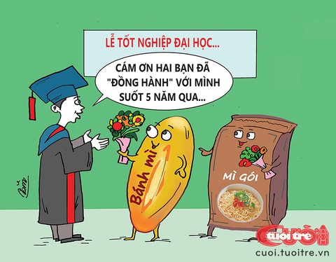 Cảm ơn... bánh mì thịt! - Ảnh 1. Cảm ơn... bánh mì thịt! - Ảnh 1.