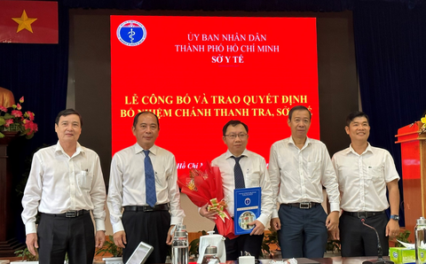 Sở Y tế TP.HCM có chánh thanh tra mới - Ảnh 1. Sở Y tế TP.HCM có chánh thanh tra mới - Ảnh 1.
