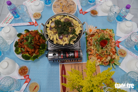 Thi nấu ăn từ món di sản tàu hũ ky Mỹ Hòa - Ảnh 2. Thi nấu ăn từ món di sản tàu hũ ky Mỹ Hòa - Ảnh 2.