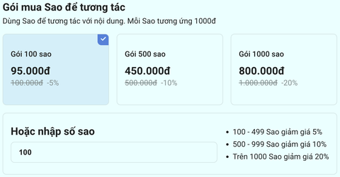 Tiết kiệm tới 20% với gói sao và gói thành viên Tuổi Trẻ Sao mới - Ảnh 3. Tiết kiệm tới 20% với gói sao và gói thành viên Tuổi Trẻ Sao mới - Ảnh 3.