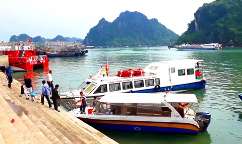Hàng loạt chủ tàu khách ở Vân Đồn xin tạm dừng hoạt động - Ảnh 1. Hàng loạt chủ tàu khách ở Vân Đồn xin tạm dừng hoạt động - Ảnh 1.