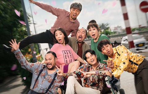 Phim 'Chuyện xóm tui: Con Nhót mót chồng' của Thu Trang, Thái Hòa - Ảnh: Đoàn phim cung cấp Phim 'Chuyện xóm tui: Con Nhót mót chồng' của Thu Trang, Thái Hòa - Ảnh: Đoàn phim cung cấp