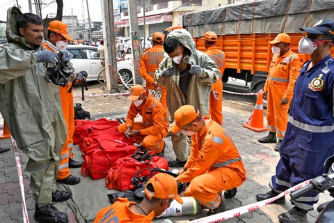 Rò rỉ khí gas ở Ấn Độ, 11 người thiệt mạng - Ảnh 1. Rò rỉ khí gas ở Ấn Độ, 11 người thiệt mạng - Ảnh 1.