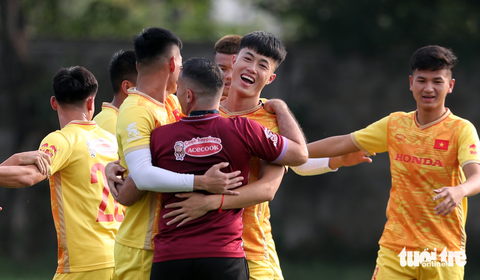 U22 Việt Nam - U22 Lào: Mở màn chiến thắng? - Ảnh 1. U22 Việt Nam - U22 Lào: Mở màn chiến thắng? - Ảnh 1.
