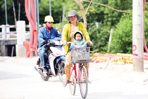 Giấc mơ chữ “An” của Thạnh An - Ảnh 2. Cuộc sống bình yên trên đảo Thạnh An - Ảnh: D.PHAN