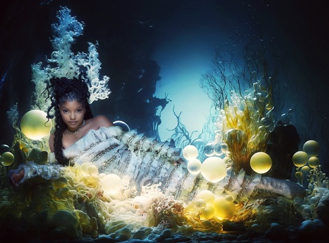 ‘Nàng tiên cá’ Halle Bailey hết bị chê bai nhan sắc - Ảnh 6. ‘Nàng tiên cá’ Halle Bailey hết bị chê bai nhan sắc - Ảnh 6.