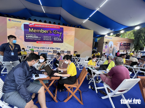 Tour giá rẻ, phiếu giảm giá ở Ngày hội du lịch TP.HCM 2023 - Ảnh 1. Tour giá rẻ, phiếu giảm giá ở Ngày hội du lịch TP.HCM 2023 - Ảnh 1.