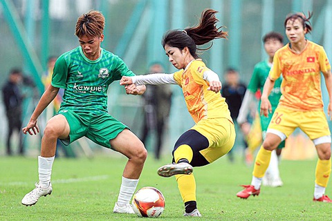Bóng đá nữ Việt Nam sẵn sàng cho SEA Games và World Cup - Ảnh 1. Bóng đá nữ Việt Nam sẵn sàng cho SEA Games và World Cup - Ảnh 1.