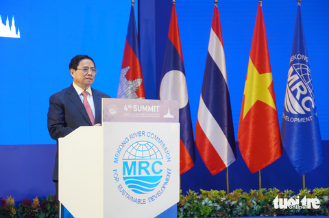 Tuyên bố chung: Xây dựng dự án quốc gia ứng phó biến động trên sông Mekong - Ảnh 3. Tuyên bố chung: Xây dựng dự án quốc gia ứng phó biến động trên sông Mekong - Ảnh 3.