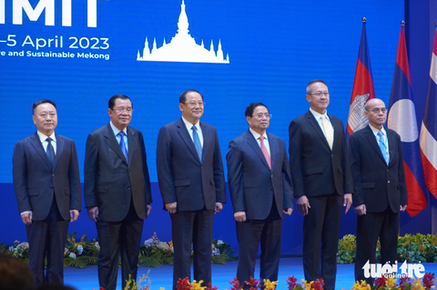 Tuyên bố chung: Xây dựng dự án quốc gia ứng phó biến động trên sông Mekong - Ảnh 1. Tuyên bố chung: Xây dựng dự án quốc gia ứng phó biến động trên sông Mekong - Ảnh 1.