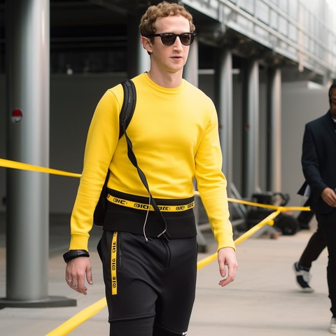 Mark Zuckerberg lên đồ catwalk, đốt cháy sàn runway - Ảnh 3. Mark Zuckerberg lên đồ catwalk, đốt cháy sàn runway - Ảnh 3.