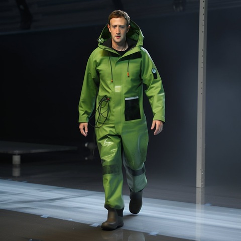 Mark Zuckerberg lên đồ catwalk, đốt cháy sàn runway - Ảnh 6. Mark Zuckerberg lên đồ catwalk, đốt cháy sàn runway - Ảnh 6.