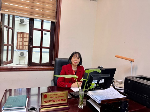 Bà Nguyễn Thị Mai - Phó Cục Trưởng Cục Bổ trợ tư pháp (Bộ Tư pháp) Bà Nguyễn Thị Mai - Phó Cục Trưởng Cục Bổ trợ tư pháp (Bộ Tư pháp)