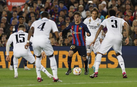 Thắng Barca 4-0, Real Madrid vào chung kết Cúp Nhà vua - Ảnh 4. Thắng Barca 4-0, Real Madrid vào chung kết Cúp Nhà vua - Ảnh 4.