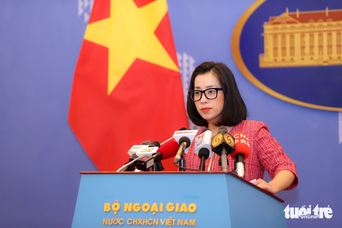 Bộ Ngoại giao: Tàu khảo sát Trung Quốc đã rời khỏi vùng biển Việt Nam - Ảnh 1. Bộ Ngoại giao: Tàu khảo sát Trung Quốc đã rời khỏi vùng biển Việt Nam - Ảnh 1.