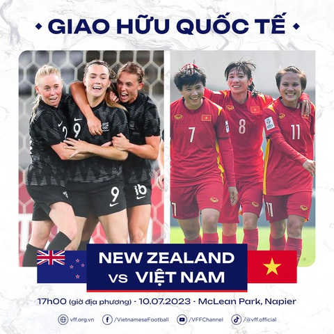 Chuẩn bị World Cup, đội tuyển nữ Việt Nam đá giao hữu với New Zealand - Ảnh 1. Chuẩn bị World Cup, đội tuyển nữ Việt Nam đá giao hữu với New Zealand - Ảnh 1.