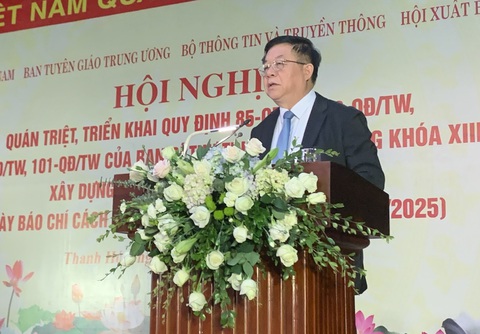Ban Tuyên giáo Trung ương quán triệt 4 quy định mới quan trọng của Ban Bí thư - Ảnh 1. Trưởng Ban Tuyên giáo Trung ương Nguyễn Trọng Nghĩa - Ảnh: GIA HÂN