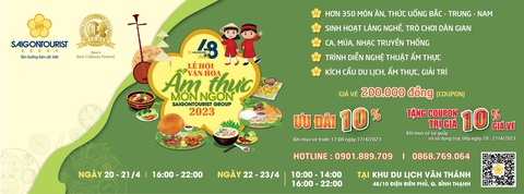 Saigontourist Group ưu đãi đặc biệt tại Ngày hội du lịch TP.HCM - Ảnh 2. Saigontourist Group ưu đãi đặc biệt tại Ngày hội du lịch TP.HCM - Ảnh 2.