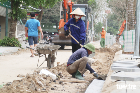 Cửa Lò cấp tập chỉnh trang đô thị đón khách du lịch - Ảnh 1. Cửa Lò cấp tập chỉnh trang đô thị đón khách du lịch - Ảnh 1.