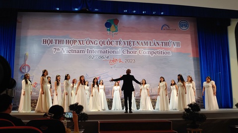 Saigon Choir làm rạng danh Việt Nam tại Hội thi hợp xướng quốc tế - Ảnh 1. Saigon Choir làm rạng danh Việt Nam tại Hội thi hợp xướng quốc tế - Ảnh 1.