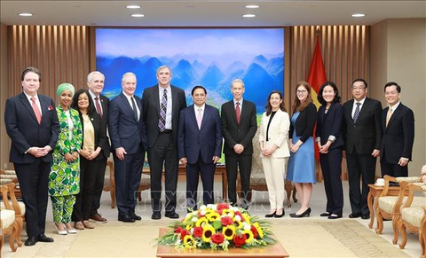 Thủ tướng Phạm Minh Chính: Việt Nam sẵn sàng cùng Mỹ thúc đẩy quan hệ - Ảnh 1. Thủ tướng Phạm Minh Chính: Việt Nam sẵn sàng cùng Mỹ thúc đẩy quan hệ - Ảnh 1.