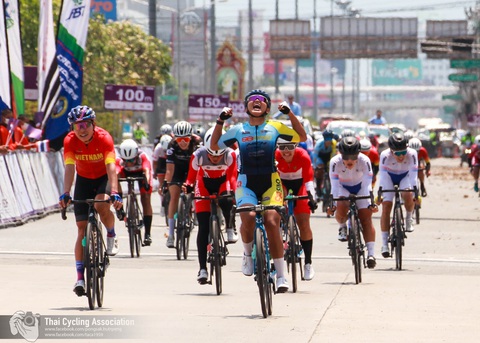 Nguyễn Thị Thật hạng nhì chặng 1 Tour of Thailand - Ảnh 3. Nguyễn Thị Thật hạng nhì chặng 1 Tour of Thailand - Ảnh 3.