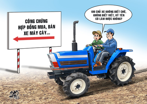 Không biết chữ có công chứng được không? - Ảnh 1. Không biết chữ có công chứng được không? - Ảnh 1.